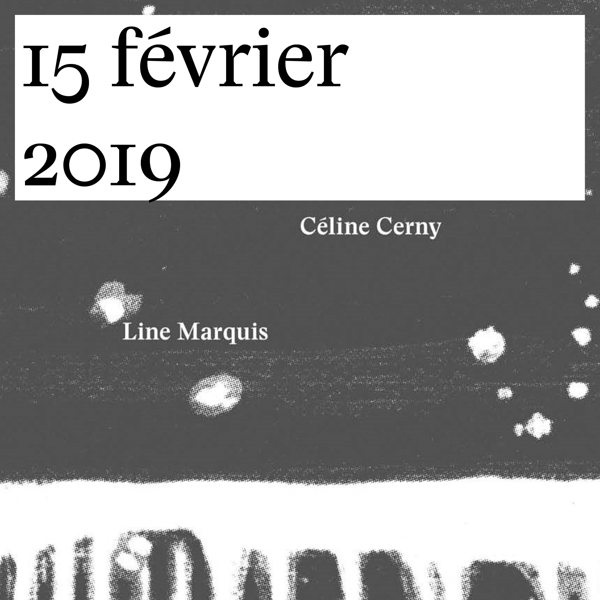 Vernissage de «On vous attend» de Céline Cerny et Line Marquis