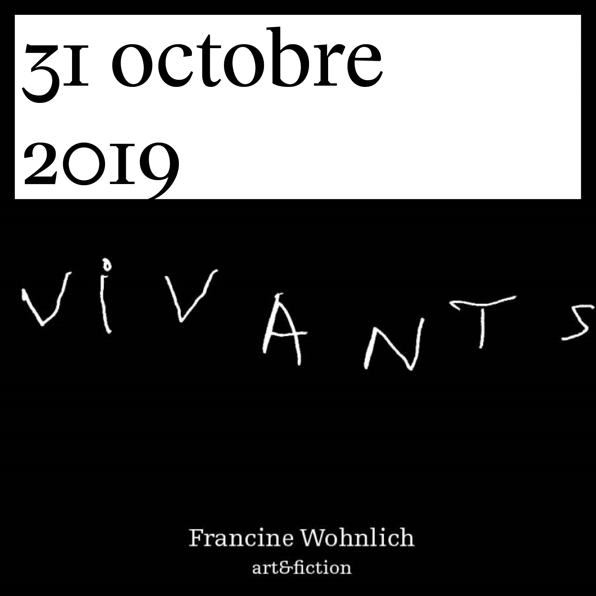 Vernissage de «Vivants» de Francine Wohnlich